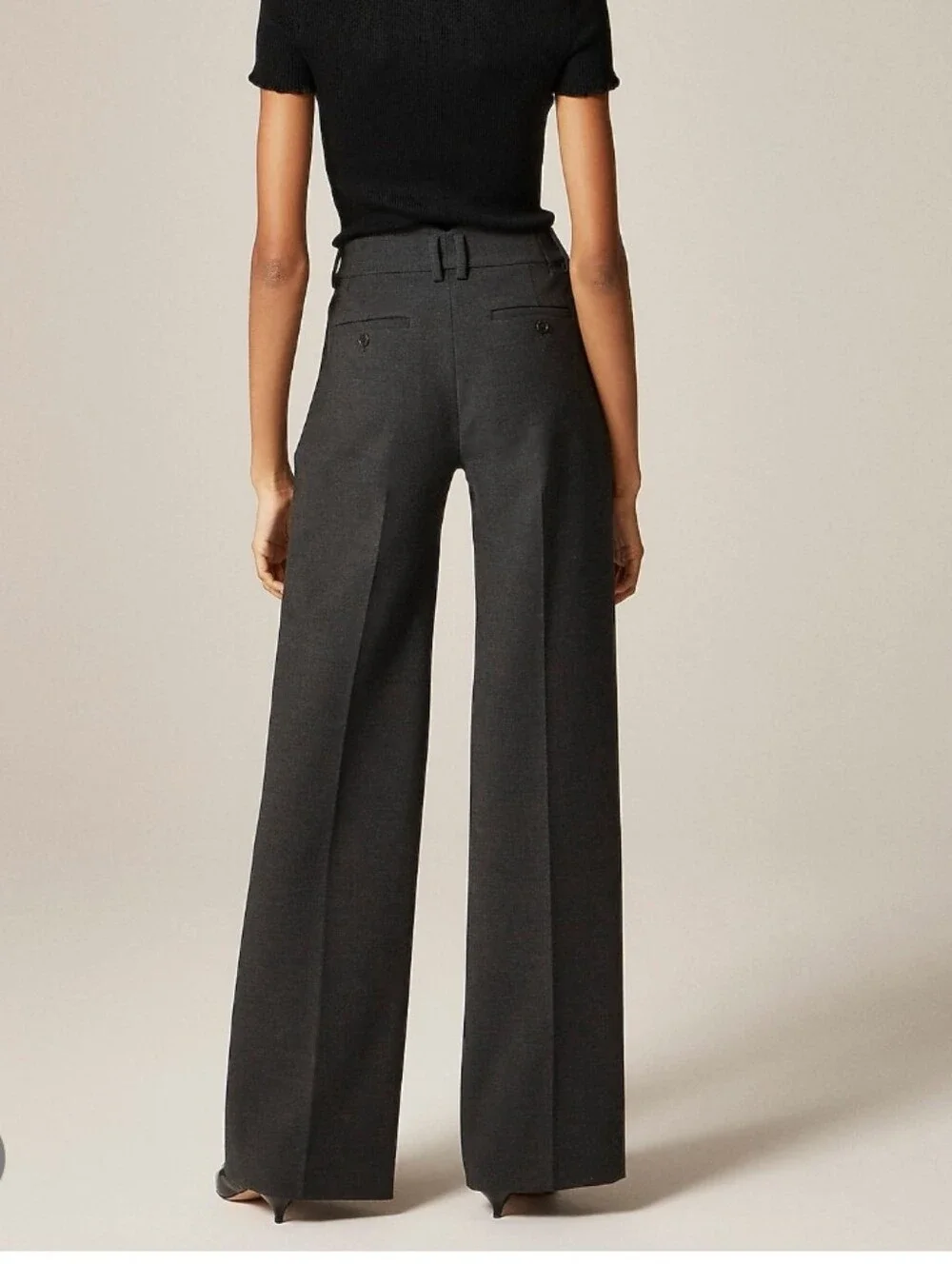J Crew  Carolina pant in four-season stretch CP150 NWT Size 18 Black